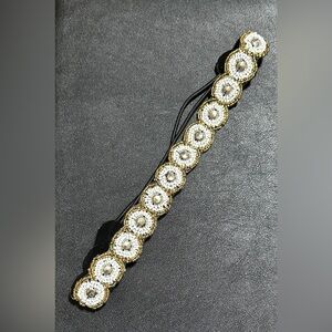 93.  Beaded Hair Head Band NEW